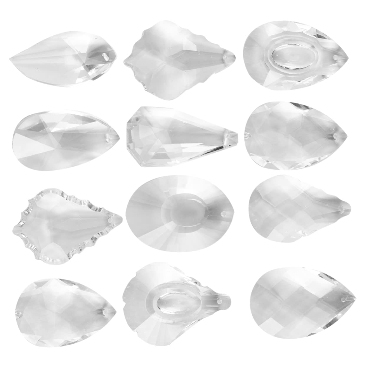 Cristal pour Décoration de Lampe de Salon - Créez une Ambiance Chaleureuse avec ce Lot de 12