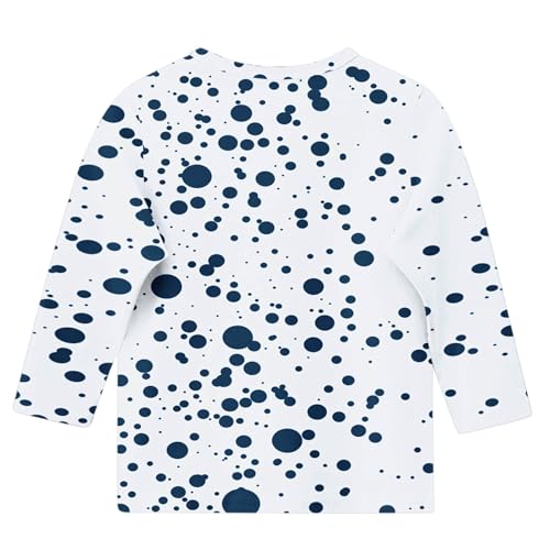 Boys Girls Cute Printed 3/4 Sleeve T-Shirts Loose Crewneck Casual Summer Graphic Tee Tops for Kids 3-12 Years4