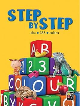 Paperback Step By Step - Abc 123 Colors [Portuguese] Book