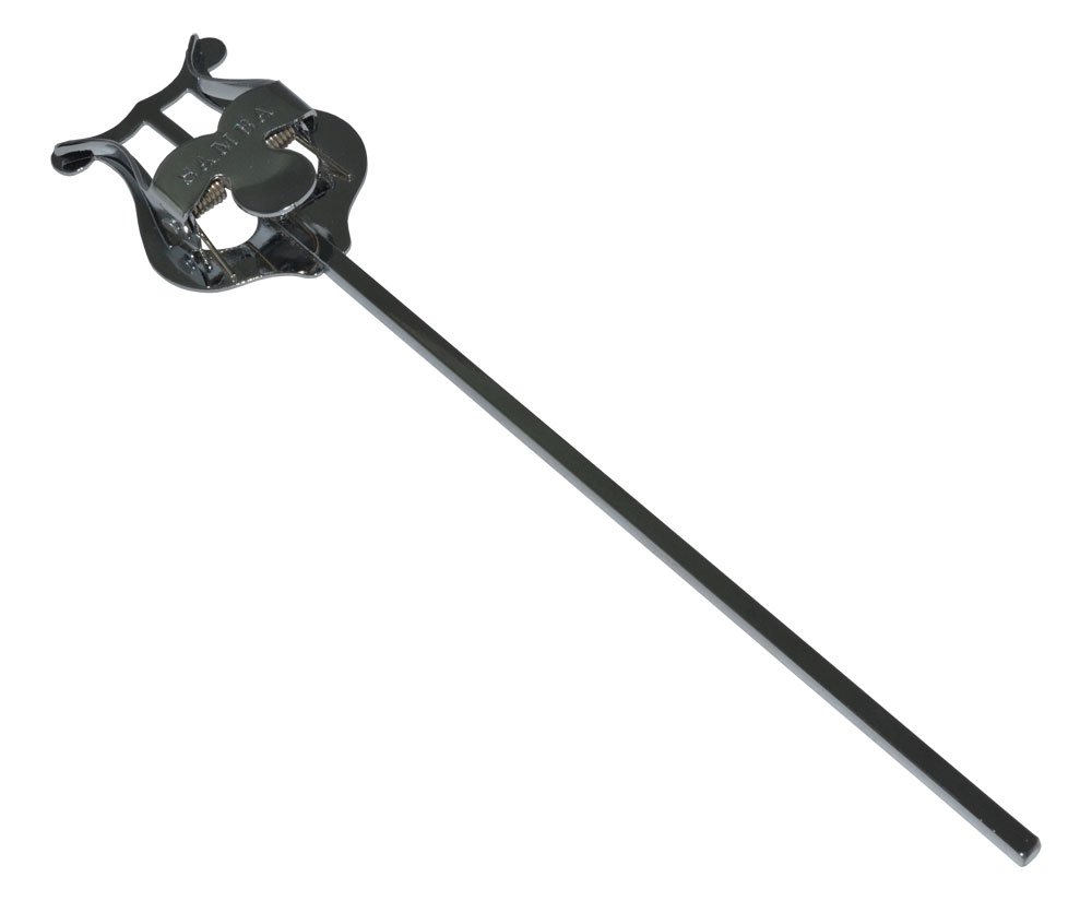 Atril marcha recto, plateado