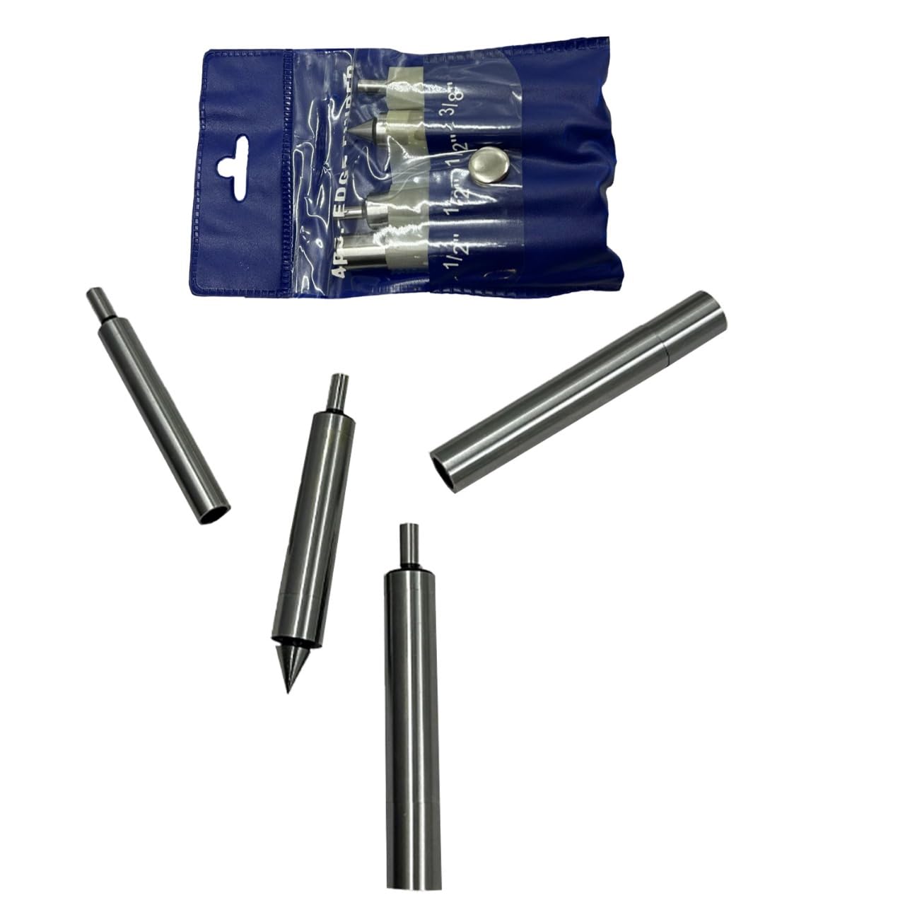 ASSORTS Tool Steel Quality 4 Pieces Edge Finder Set Includes EF-130,132,133,134