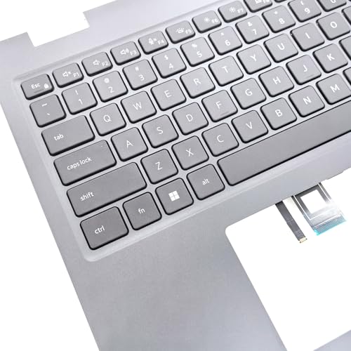 Jxjslp Replacement Upper Case Palmrest for Dell Latitude 15 3540 E3540 Series Laptop Top Cover Non-Backlit Keyboard Assembly DVR0W 0DVR0W Gray (with Non-Backlit) by Jxjslp - Image 3