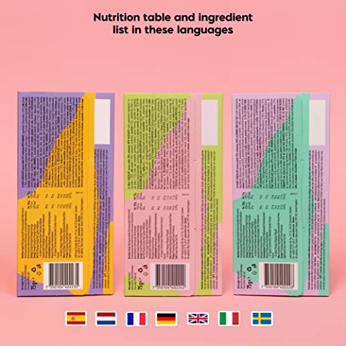 NICKS Keto chocolate block mix pack without added sugar, low carb