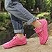 KUBUA Kids Barefoot Shoes Boys Girls Slip On Minimalist Sneakers for Walking Tennis Athletic Hiking D Pink 10.5 Little Kid