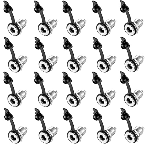 RUNCCI-YUN 20 Pezzi Connettore Jack Femmina