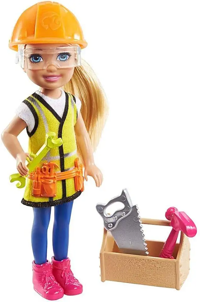 Barbie Mundo de Chelsea Can Be Construção - Mattel