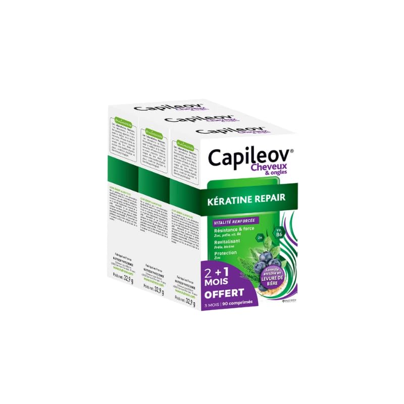 Nutreov CAPILEOV Kératine Repair solution anti cheveux cassants et abîmés