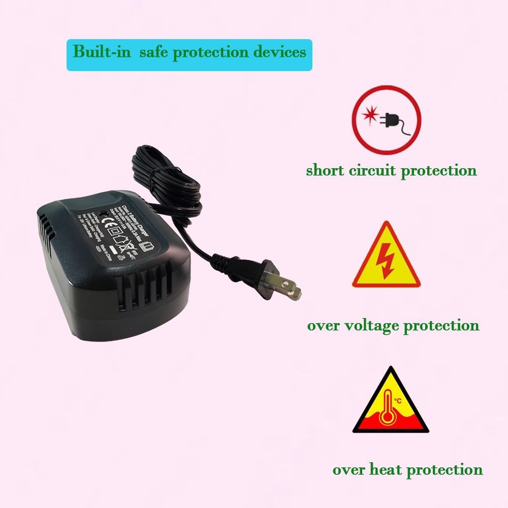 20v Max for Avid Power 20V Lithium Battery Charger to Charge Avid 20V Battery AP30B-H Compatible with Impact Wrench ACIW326, ACIW326-B（not for 3A Battery ）