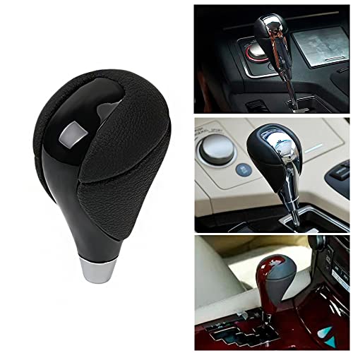 Muge Racing Gear Shift Knob Resin Leather For Most Lexus Es300 Gs430 Is250 Lx470 Rx450H Toyota Crown Corolla Camry Rav4 Prado 4Runner Highlander #TOP4