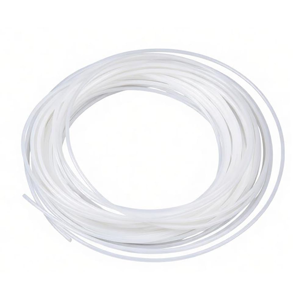 DFDPAXL PTFE Solid Round Cord, White Teflon Line 3Mm×3 Meters-3.8Mm×3 Meters Suitable for Mechanical Sealing And Workshop Use,3mm