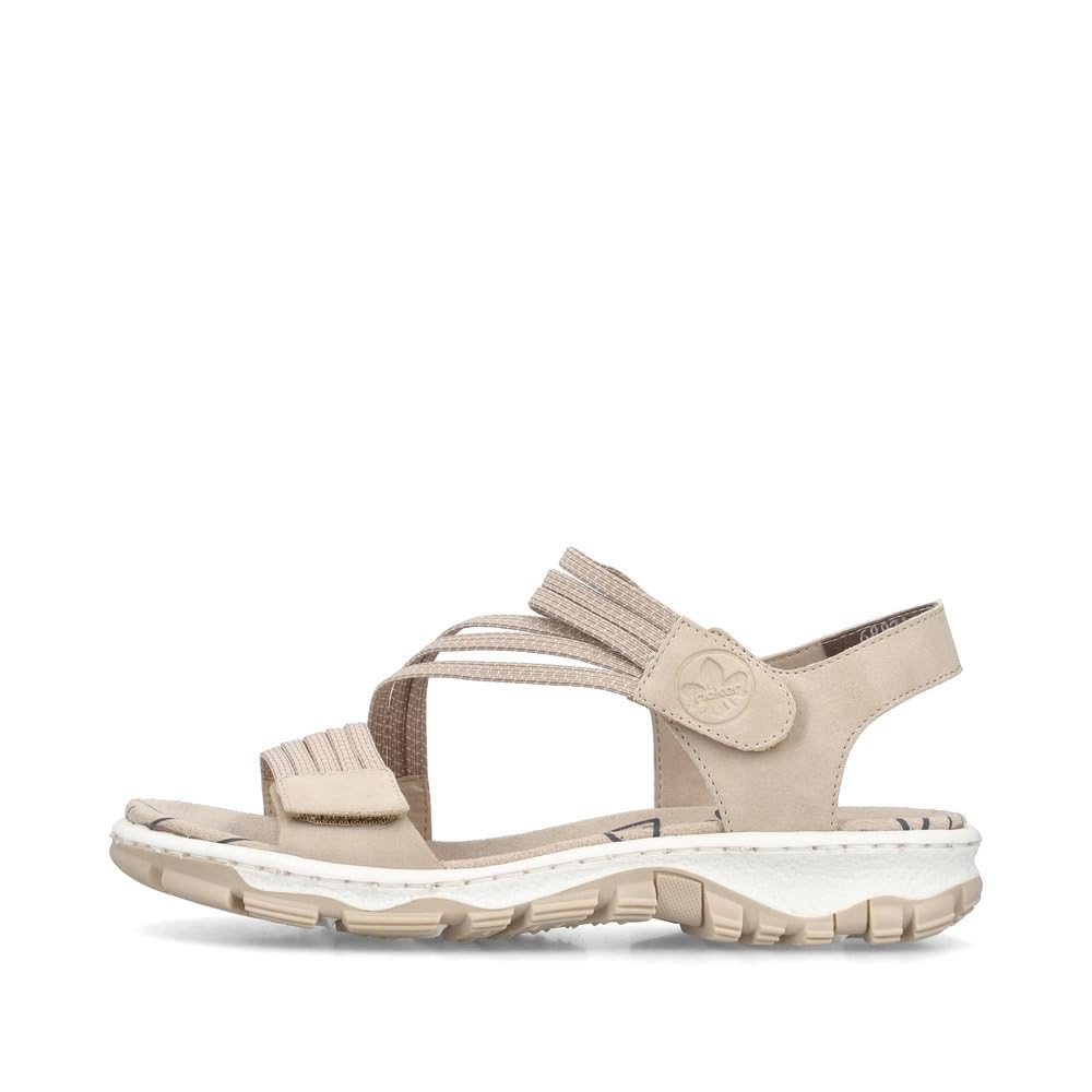 Rieker Femme Sandales 68871, Dame Sandales Fines