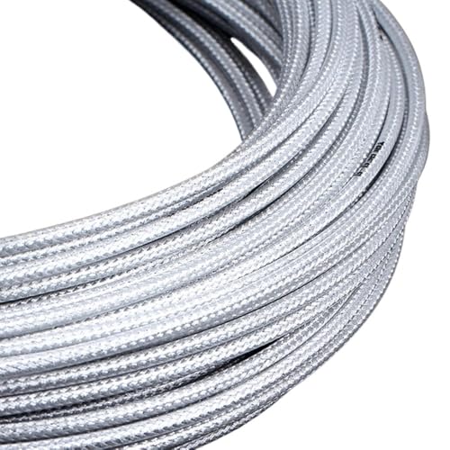 Cable Frein Velo Câble de frein vélo 3 m 5 mm, boîtier changement vitesse montagne, dérailleur, câbles, ligne tissage, tube(Brake Silver)