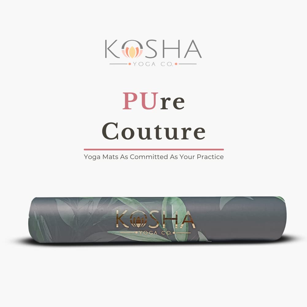 Kosha Yoga PUre Couture Premium Yoga Mat For Men & Women - 4.5mm (Evergreen) (B0BXF2Q661) Amazon Price History, Amazon Price Tracker