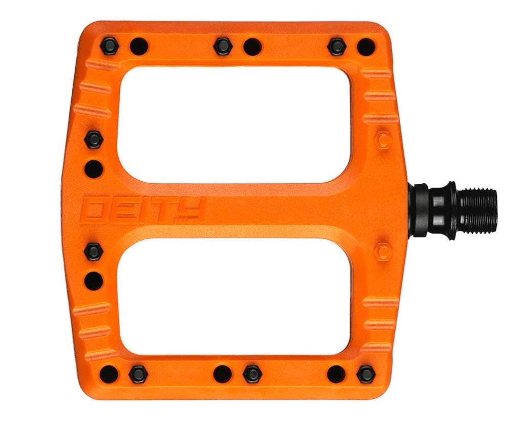 Deity Deftrap Pedals in Orange