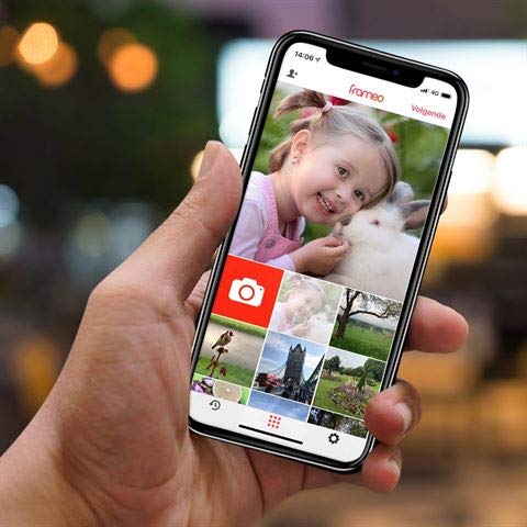 Frameo Digitale Fotolijst HF-101B Zwart 10.1 Inch - Image 4