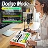 Podcast Equipment Bundle, All-in-One Audio Mixer with Condenser Microphone & Audio Interface for Live Streaming, Voice Changer, Gaming, Singing and YouTube