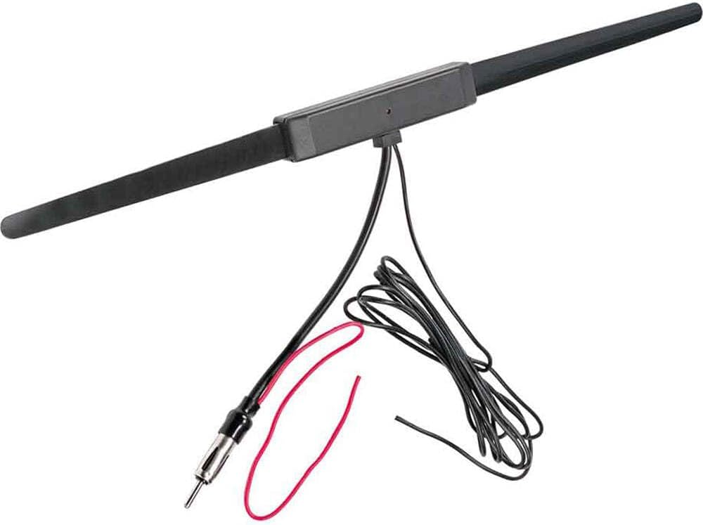 Jensen AN150SR AM/FM Antenna, Amplified Glass Mount Medium