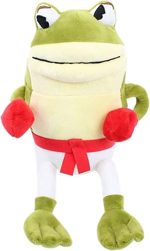 Miniatura 2 de uiuoutoy Figura de peluche Ribby The Frog de 12 pulgadas