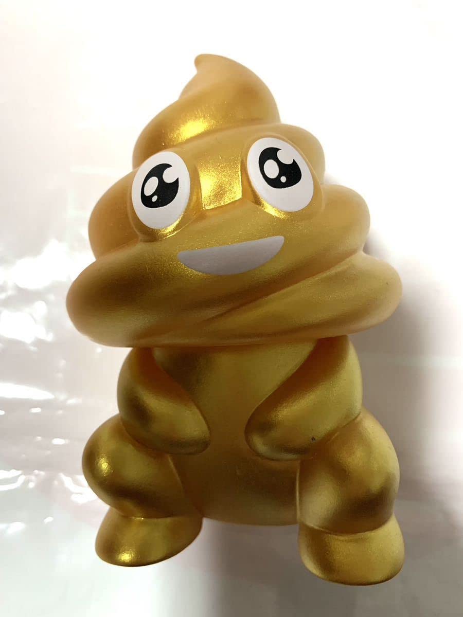 Amazon.co.jp: うんちマン ソフビドール 金うんだらけ うんち座り