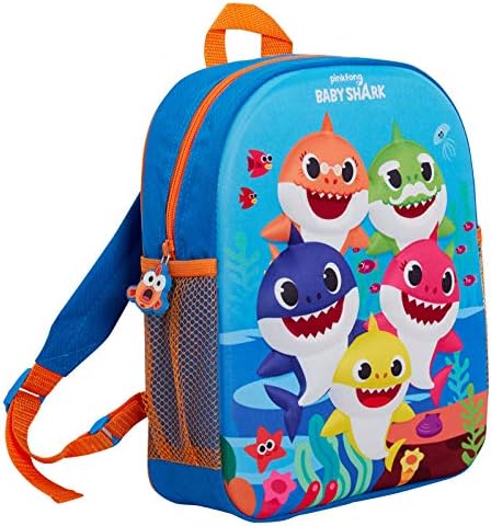 Kids Baby Shark 3D EVA Backpack