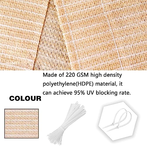 Voile d'ombrage opaque anti-UV pour préserver votre intimité - 6