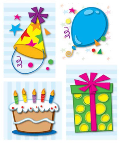 Carson Dellosa Birthday Prize Pack Stickers (168051)