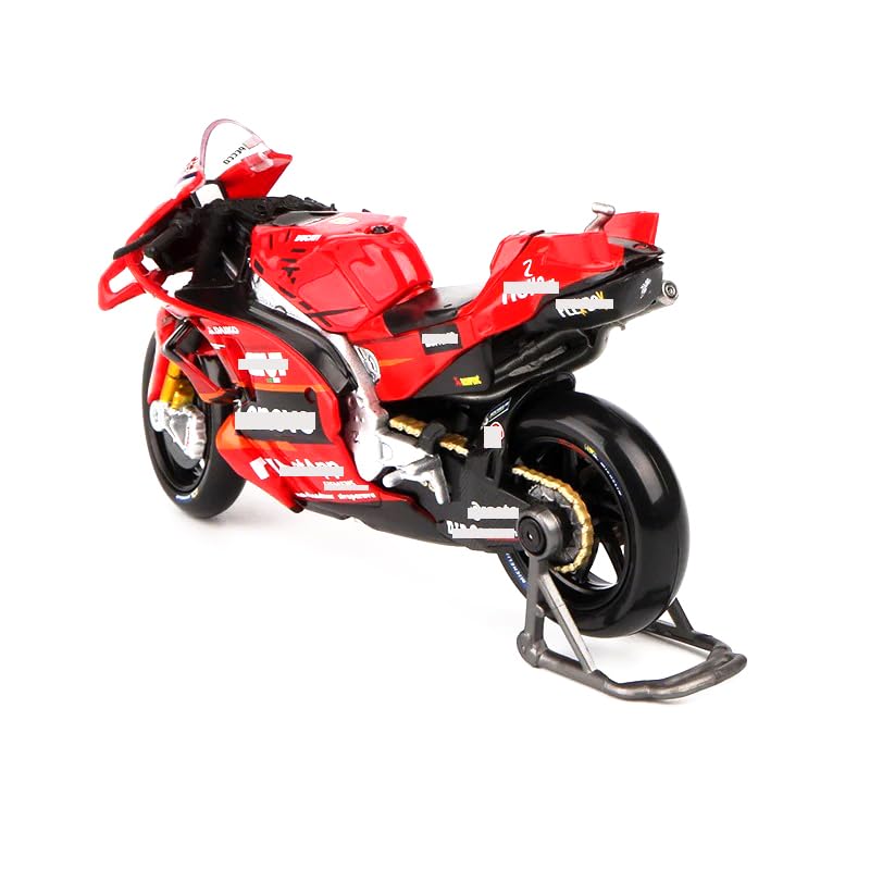Modelo de Motocicleta de Carreras 1:18 HTLNUZD 2023 miniatura 3