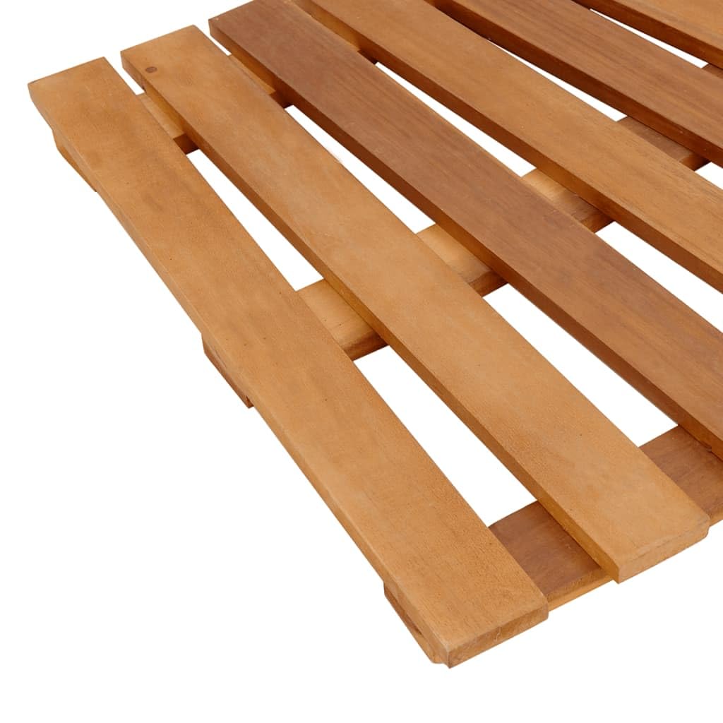 Ribete para bañera de hidromasaje de polirratán y madera maciza de acacia con espacio de almacenamiento, escaleras resistentes, 78/112 x 45 x 55 cm, resistente a los rayos UV, modular para