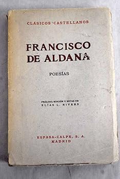 Francisco de Aldana : Poesías