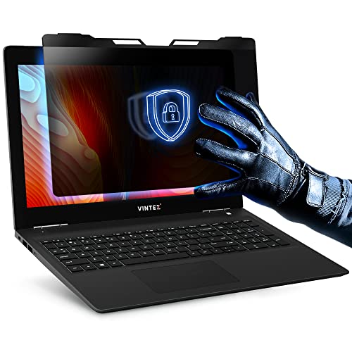 VINTEZ 15.6インチ - アスペクト比16:9 - 高透明度 ノートパソコンプライバシースクリーンフィルター ワイドスクリーンノートパソコンモニター用 - 14インチ x 8.6インチ = 355x218mm - ノートパソコンフレーム吊り下げタイ