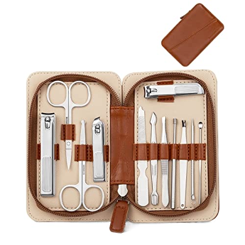 Ensemble de manucure et pédicure en acier inoxydable avec ciseaux pour une coupe nette - 2