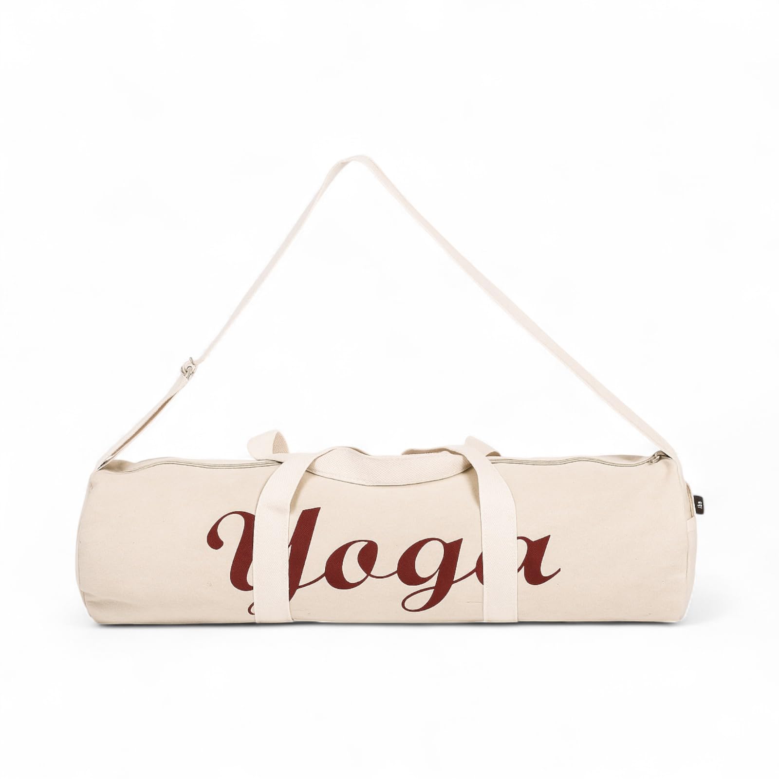 KD Willmax Yoga Mat Bag 100% Cotton Canvas – Ecofriendly, Large Capacity, Adjustable Strap, Washable
