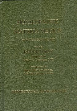 Homoeopathic Materia Medica with Repertory Comprising the Characteristic and Guiding Symptoms of the Remedies (Classics in Homoeopathy) by W. Boericke (1990-04-03)