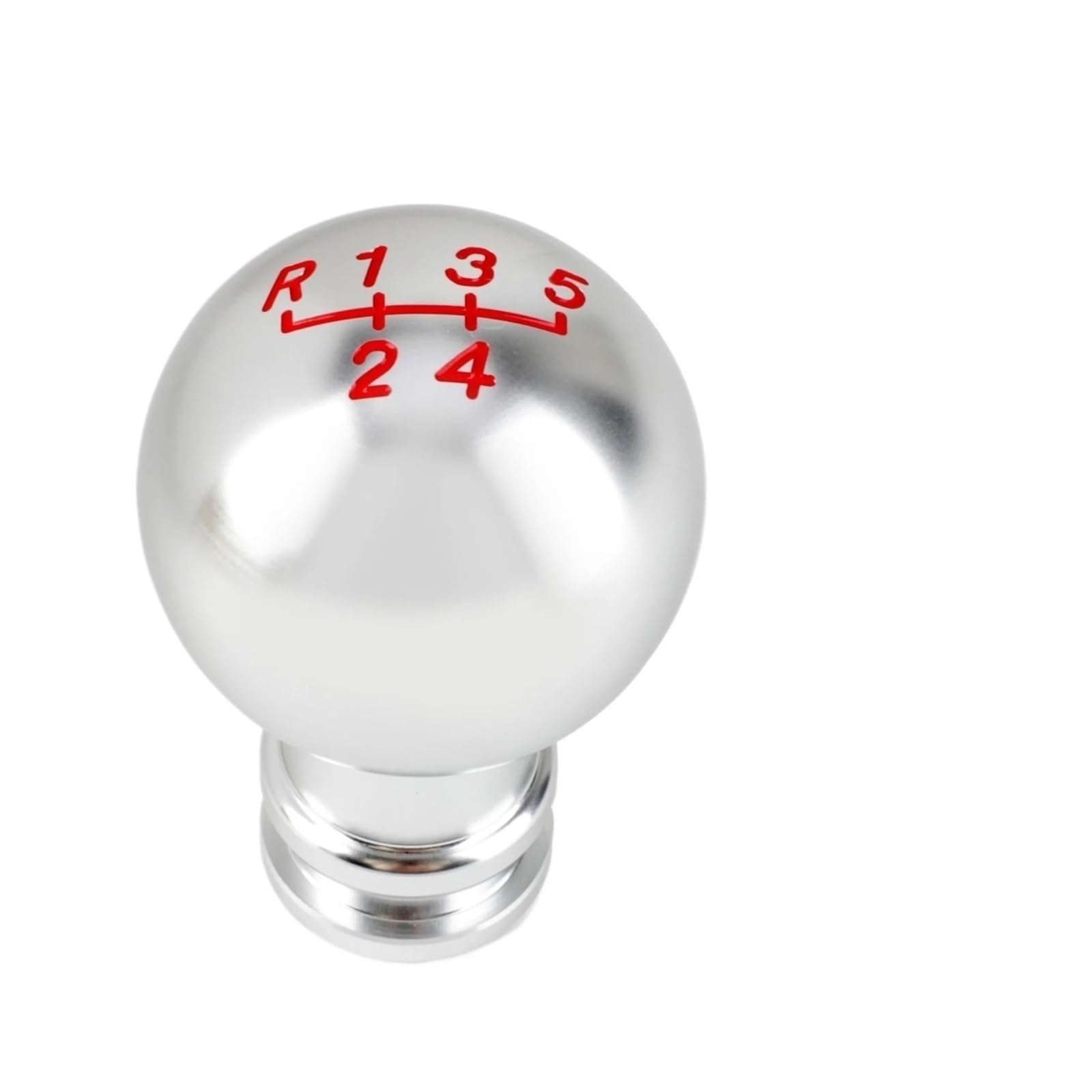 Grozzy Universal Shifter Handle 5/6/10Speed Gear Shift Knob Aluminum Universal Car Manual Transmission Automatic Level Lever M8 M10 M12(5Speed,A)