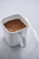 Vista 2 de Noda - Calcetín de retención de esmalte rectangular blanco 1,2 L