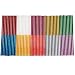 FANGZIDM 100 Pezzi Bastoni di Colla a Caldo Glitterati 100 x 7mm Adesivo Stick per DIY - Multicolore