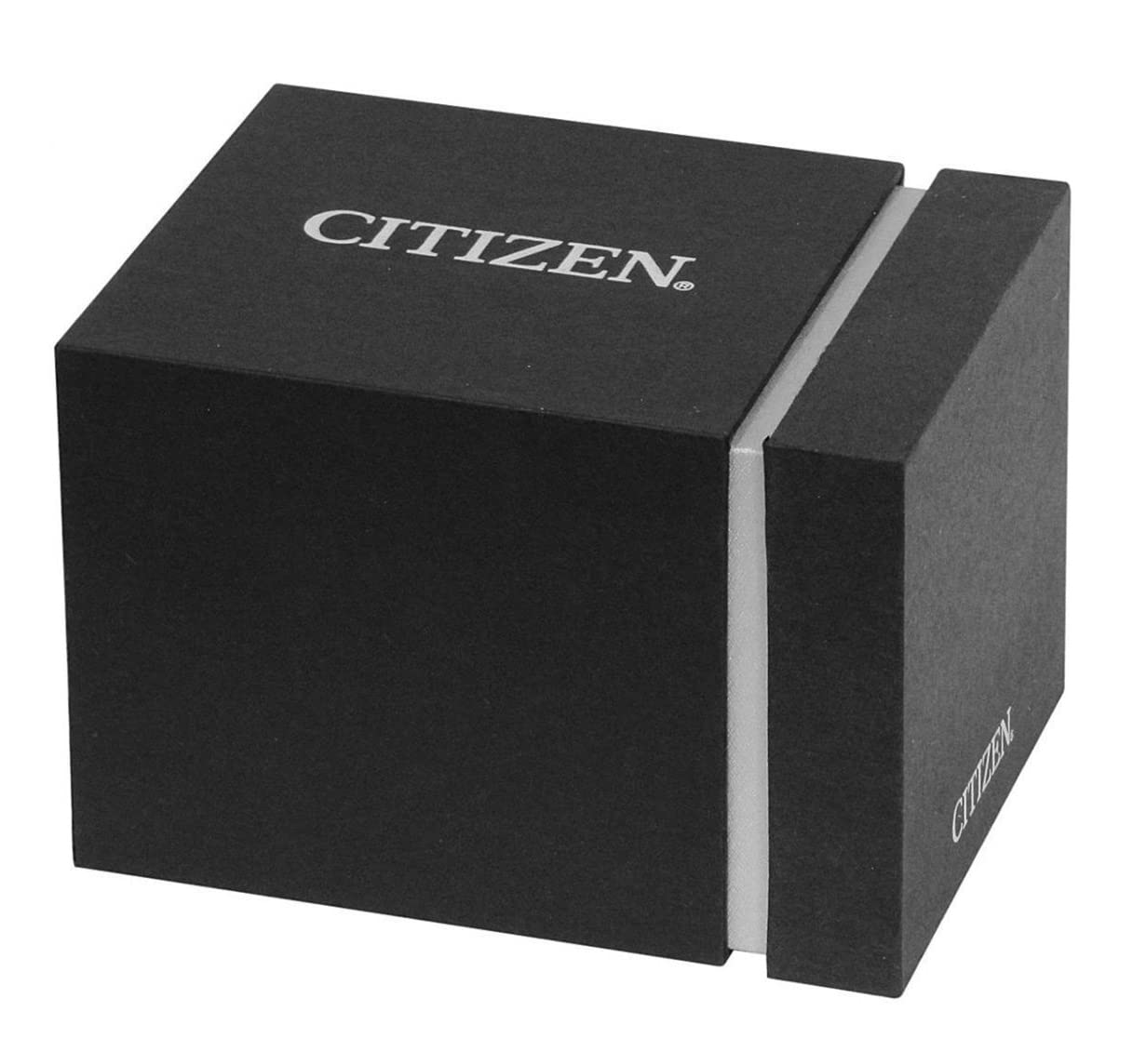 Citizen Herren Analog Eco-Drive Uhr mit Leder Armband AT9036-08E