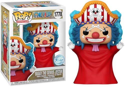 Figurine Pop! One Piece Buggy Post Time skip N° 1778 Funko - vue 5