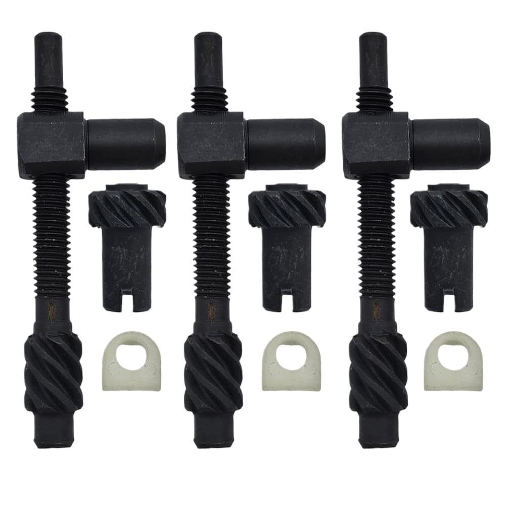 Kit de tornillos tensores de ajuste de cadena, 3 juegos compatibles con 455 Rancher 455 460, pieza de herramienta de repuesto de motosierra 575260403