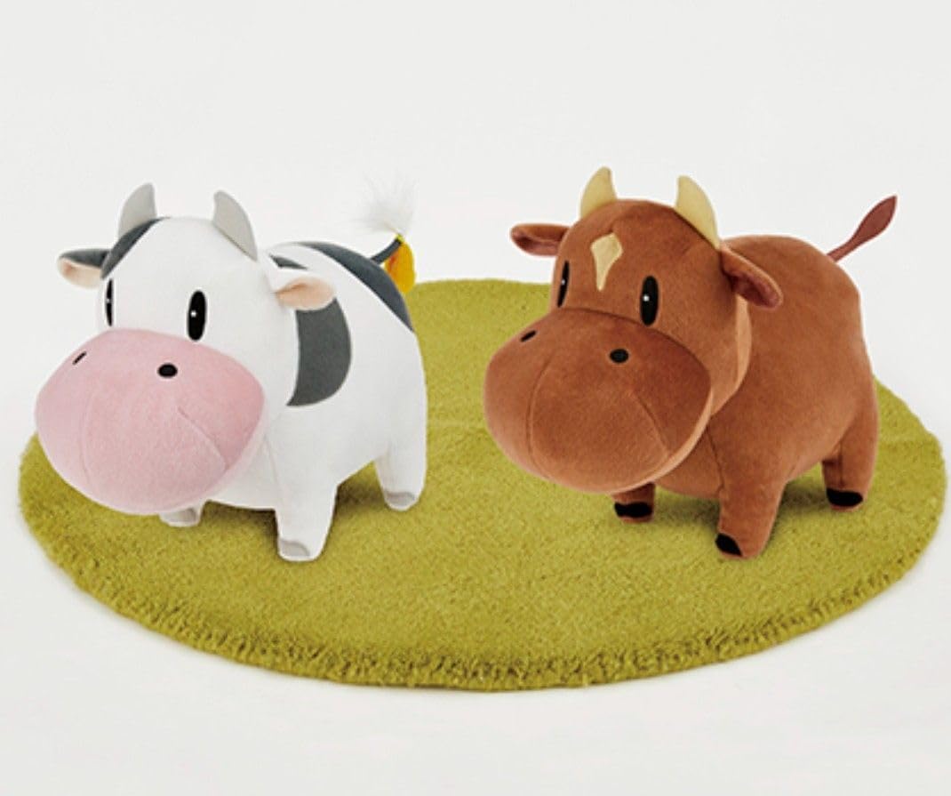 Amazon.co.jp: 牧場物語 ウシさんぬいぐるみXL 全2種セットうし