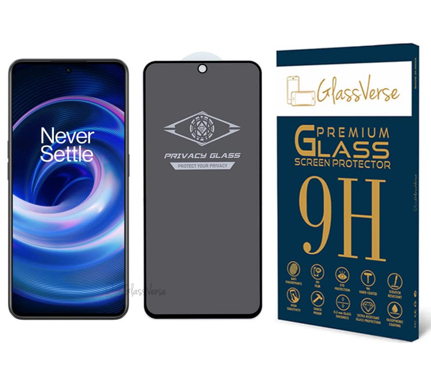 GlassVerse Ultra Privacy Tempered Glass For Oneplus 10R 5G (Pack Of 1) With Free Installation Kit. Full Screen Coverage. If Received Damaged - 6.67 Inch (B0BPS38Z64) Amazon Price History, Amazon Price Tracker