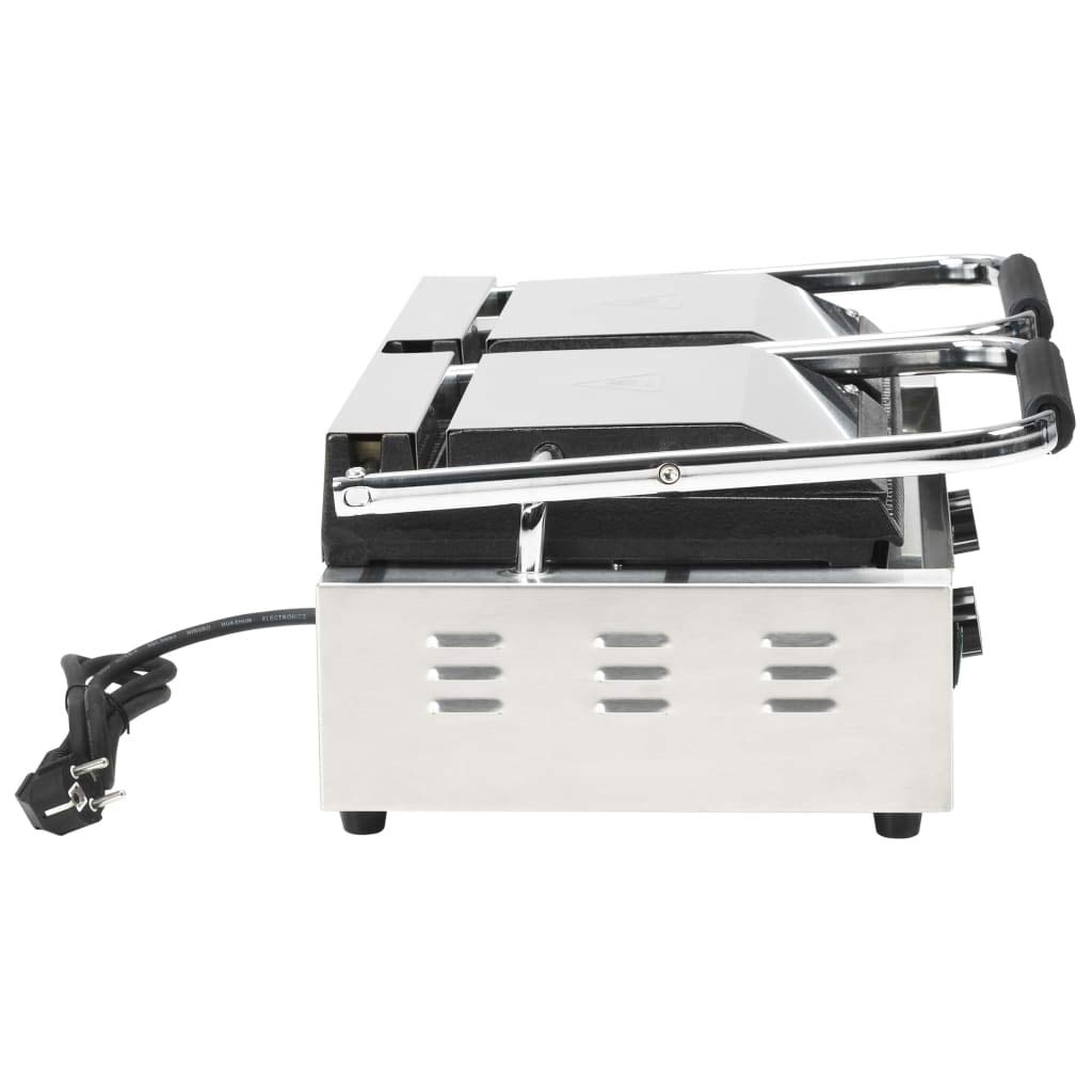 Generico Doppia Griglia per Panini Scanalata 3600 W 57x30,5x20 cm,Casa e Giardino,Cucina e Pranzo,Elettrodomestici,Piastre a Griglie elettriche-50751