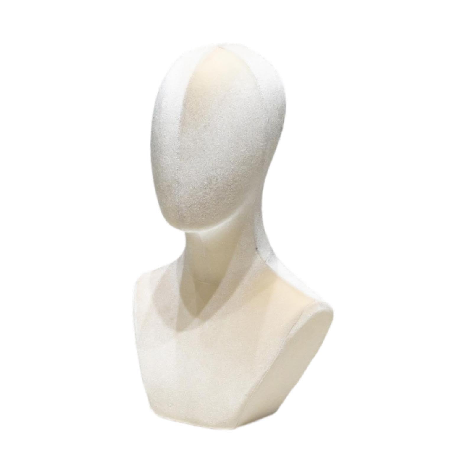 AUYXSSZ Mannequin Head Holder Wig Stand Lightweight Organizing Stylish Wigs And Hats In Homes Or Fashion Retail Environments Wig Display Model Manikin Head