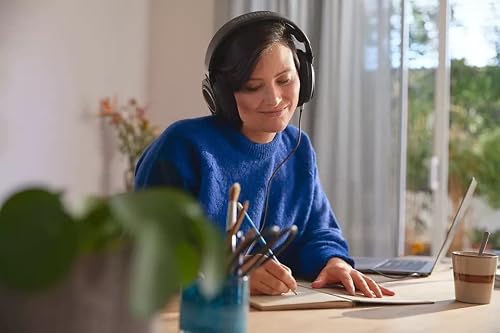 Philips Over Ear Open Back Stereo Headphones Wired With Detachable Audio Jack, Studio Monitor Headphones For Recording Podcast Dj Music Piano Guitar (Shp9600) #TOP6