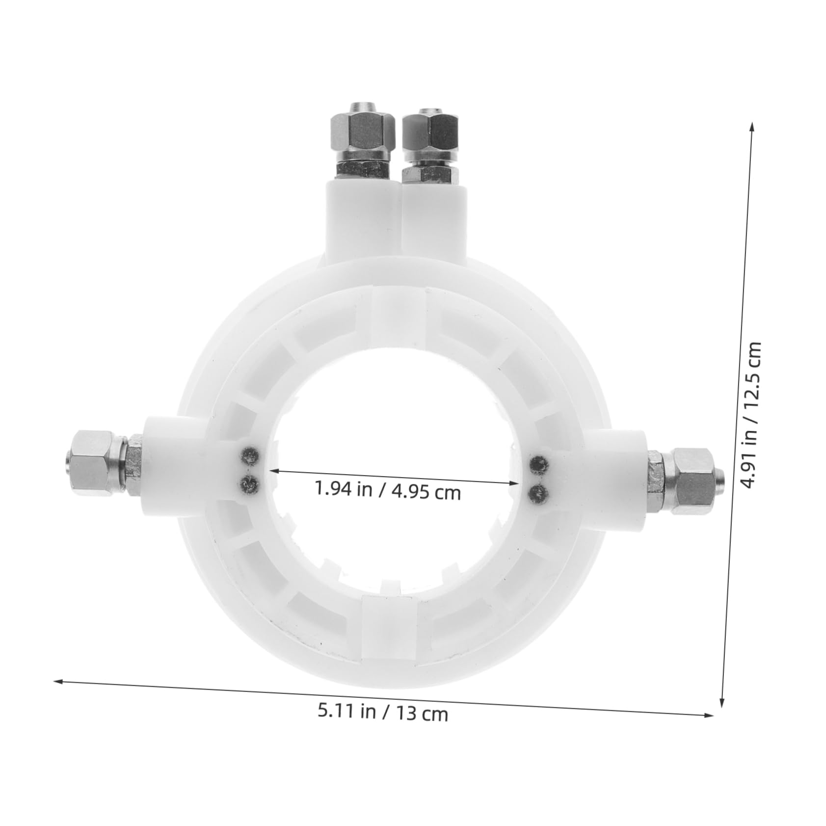 PRETYZOOM Tire Changer Changers Quick Coupler Tire Removal Tools Tires Aluminum Control Valve Tire Repair Tools Motorcycle Tool Kit Motorcycle Tools Heavy Duty Tire Repair Kit White Metal