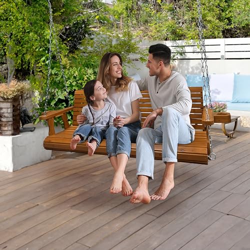 Fortune Candy PSX Wooden Porch Swing 3-Seater thumb #1