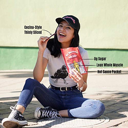 Original Beef Jerky - Thin Cut Cecina-Style by El Norteño - Low Carb, Zero Sugar, High Protein, Gluten Free, 100% Beef Jerky Snack - Made in the USA (3 - 1.5oz Snack Packs) - Thumbnail 7