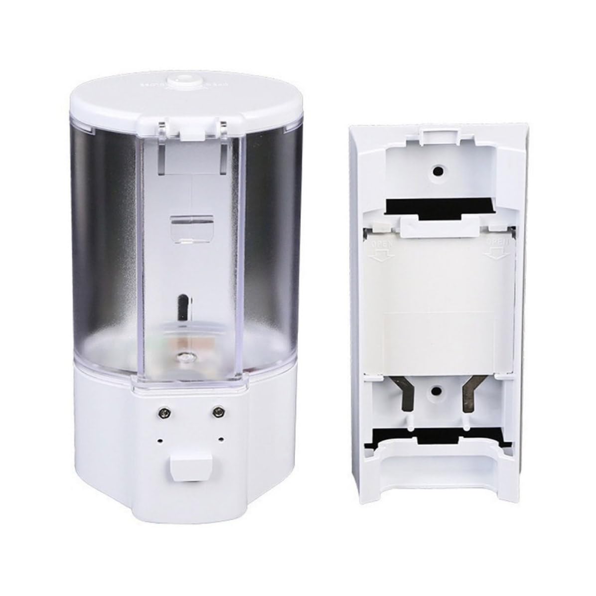 Dispensador Automático de Jabón Sensor 400ml Abs Blanco