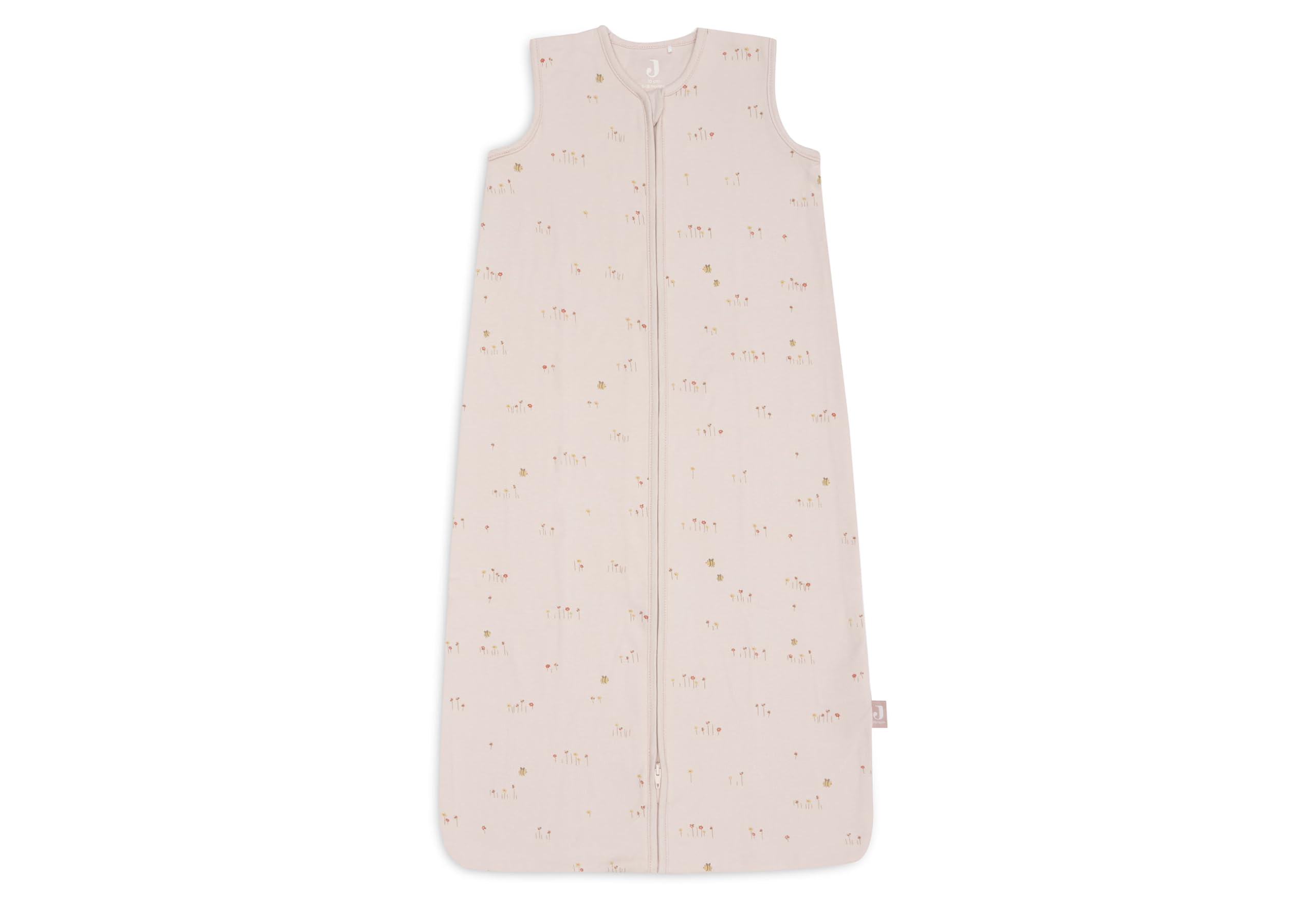 Jollein Jersey Baby Sleeping Bag - Pretty Picnic - 70cm - 100% Cotton - 0.5 TOG - Summer Baby Sleeping Bag - OEKO-TEX Certified