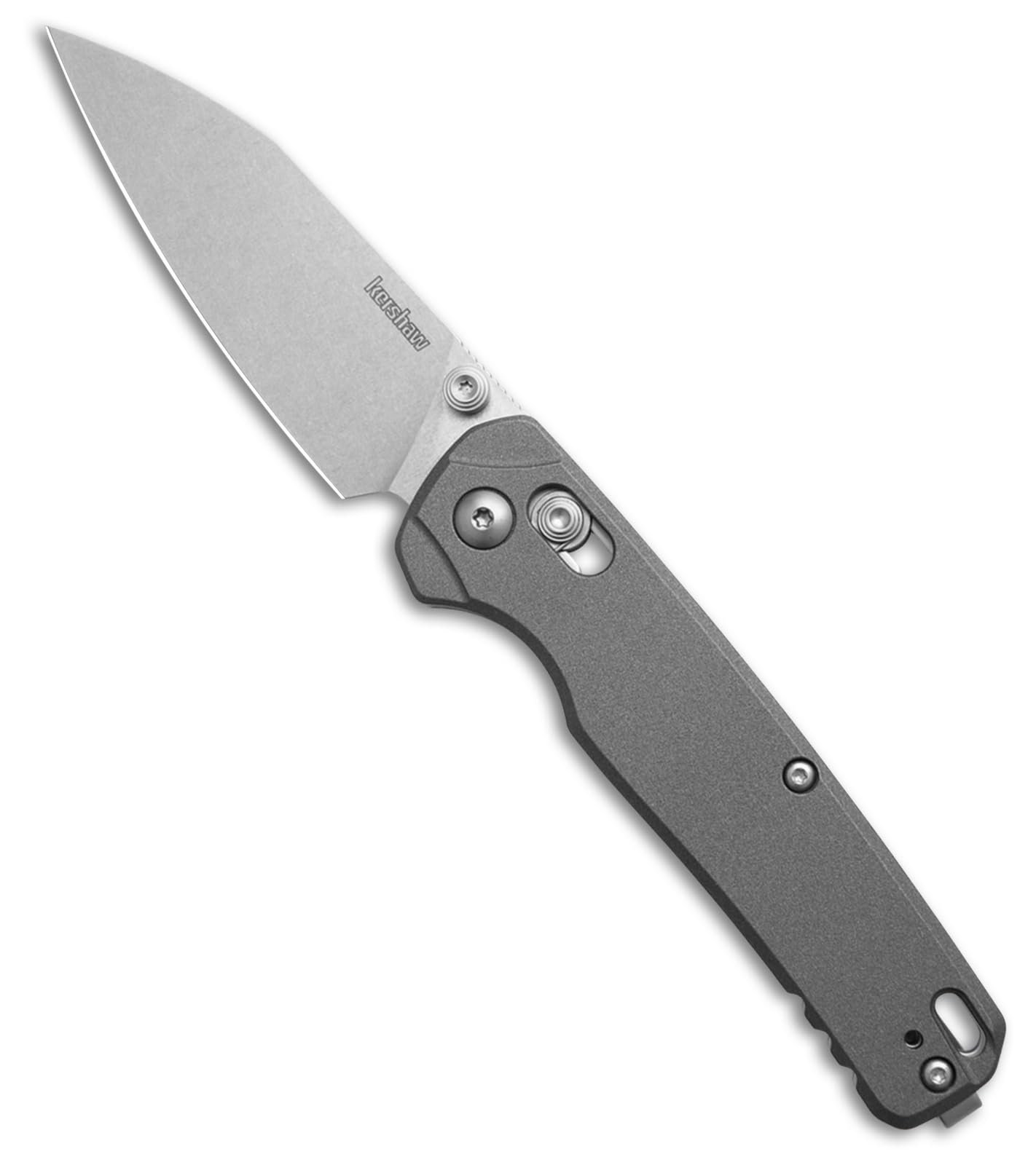 Kershaw Bel Air Pocket Knife, Made in The USA, 3.1 inch CPM MagnaCut Steel Blade, EDC Design, Duralock Locking Mechanism, Manual Folder, Pocketclip
